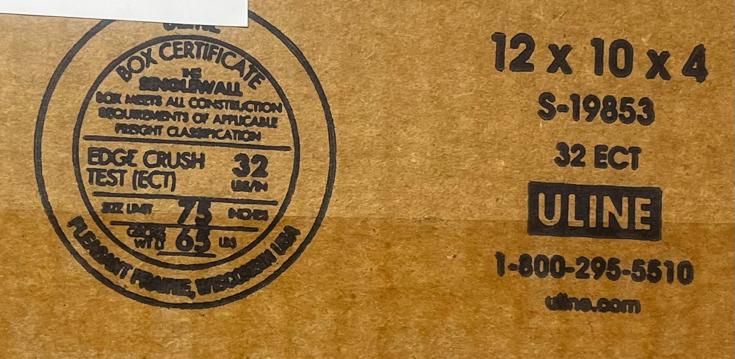 12x10x4 (32 ect) | 10 BOX BUNDLE