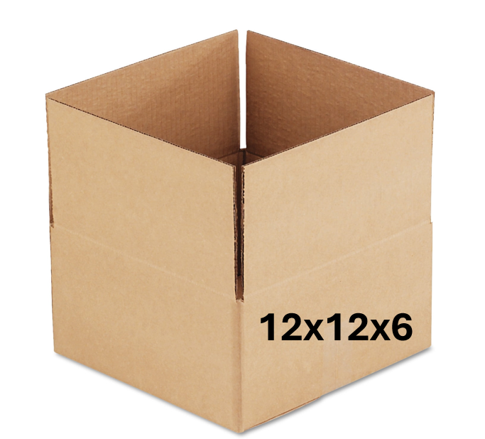 12x12x6 (32 ect) | 10 CARDBOARD BOX BUNDLE