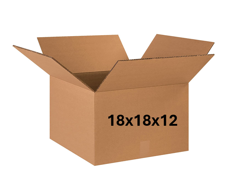 18x18x12 (200 lb strength) | SINGLE CARDBOARD BOX