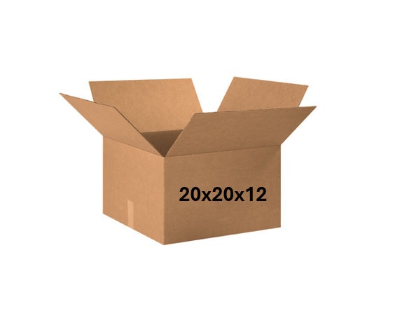 20x20x12 (275 lb strength) | SINGLE BOX | DOUBLE WALLED