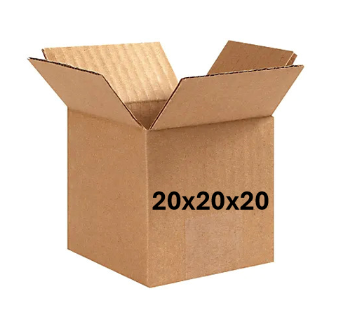 20x20x20 (200 lb strength) | 10 CARDBOARD BOX BUNDLE
