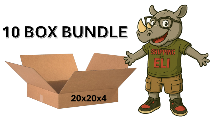 20x20x4 (200 lb strength) | 10 BOX BUNDLE