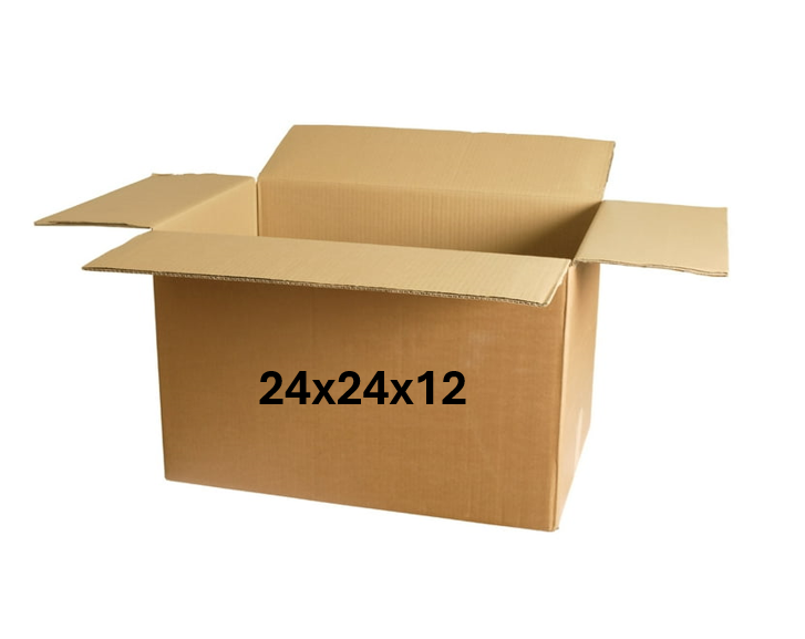 24x24x12 (200 lb strength) | 5 CARDBOARD BOX BUNDLE