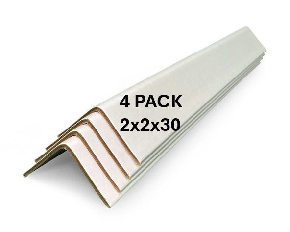 30 INCH | HEAVY DUTY EDGE PROTECTORS | 4 PACK | 2x2x30 | .225" thick