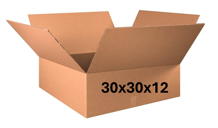 30x30x12 (200 lb strength) | SINGLE CARDBOARD BOX
