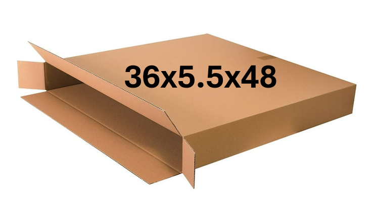 36 x 5 1/2 x 48 (275 lb strength) | SINGLE BOX | SIDE LOADING