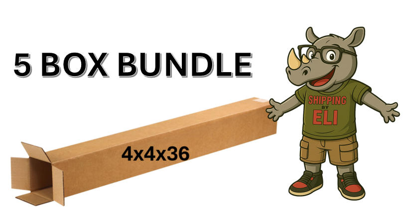 4x4x36 (200 lb strength) | 5 BOX BUNDLE | BAT BOX