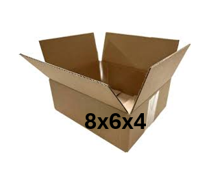 8x6x4 (32 ect) | 25 CARDBOARD BOX BUNDLE