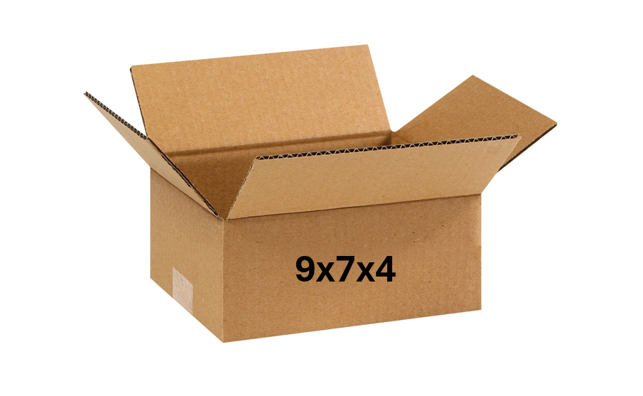 9x7x4 (32 ect) | 25 CARDBOARD BOX BUNDLE