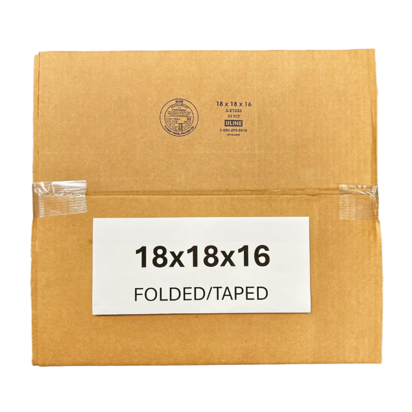 18x18x16 (200 lb strength) | SINGLE BOX | MEDIUM MOVING BOX