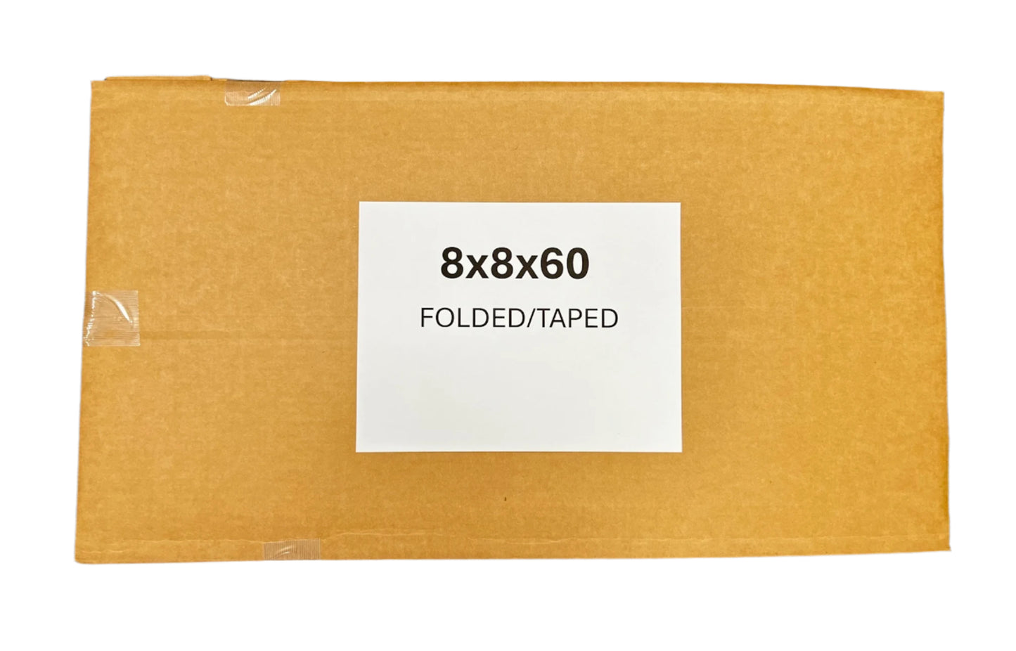 8x8x60 (200 lb strength) | SINGLE CARDBOARD BOX | TALL