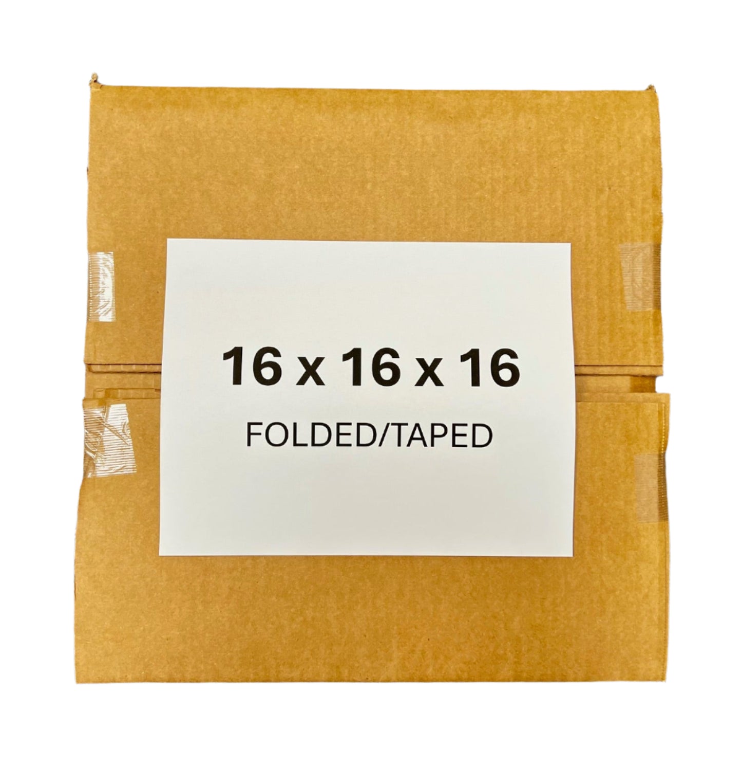 16x16x16 (200 lb strength) | SINGLE CARDBOARD BOX