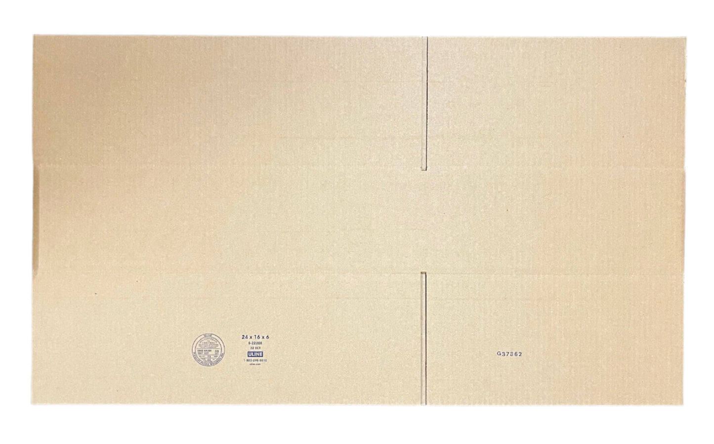 24x16x6 (200 lb strength) | SINGLE CARDBOARD BOX