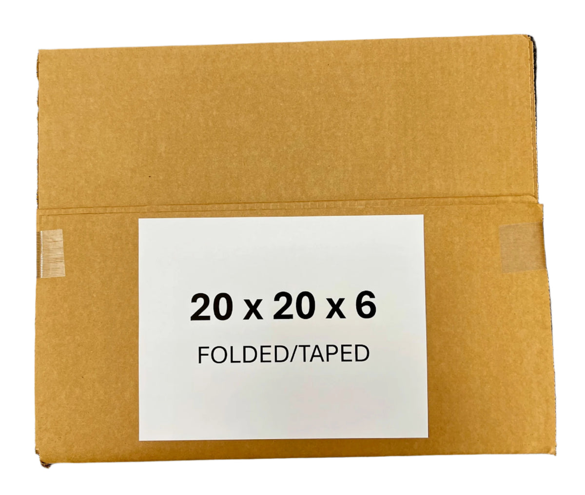 20x20x6 (200 lb strength) | 5 BOX BUNDLE