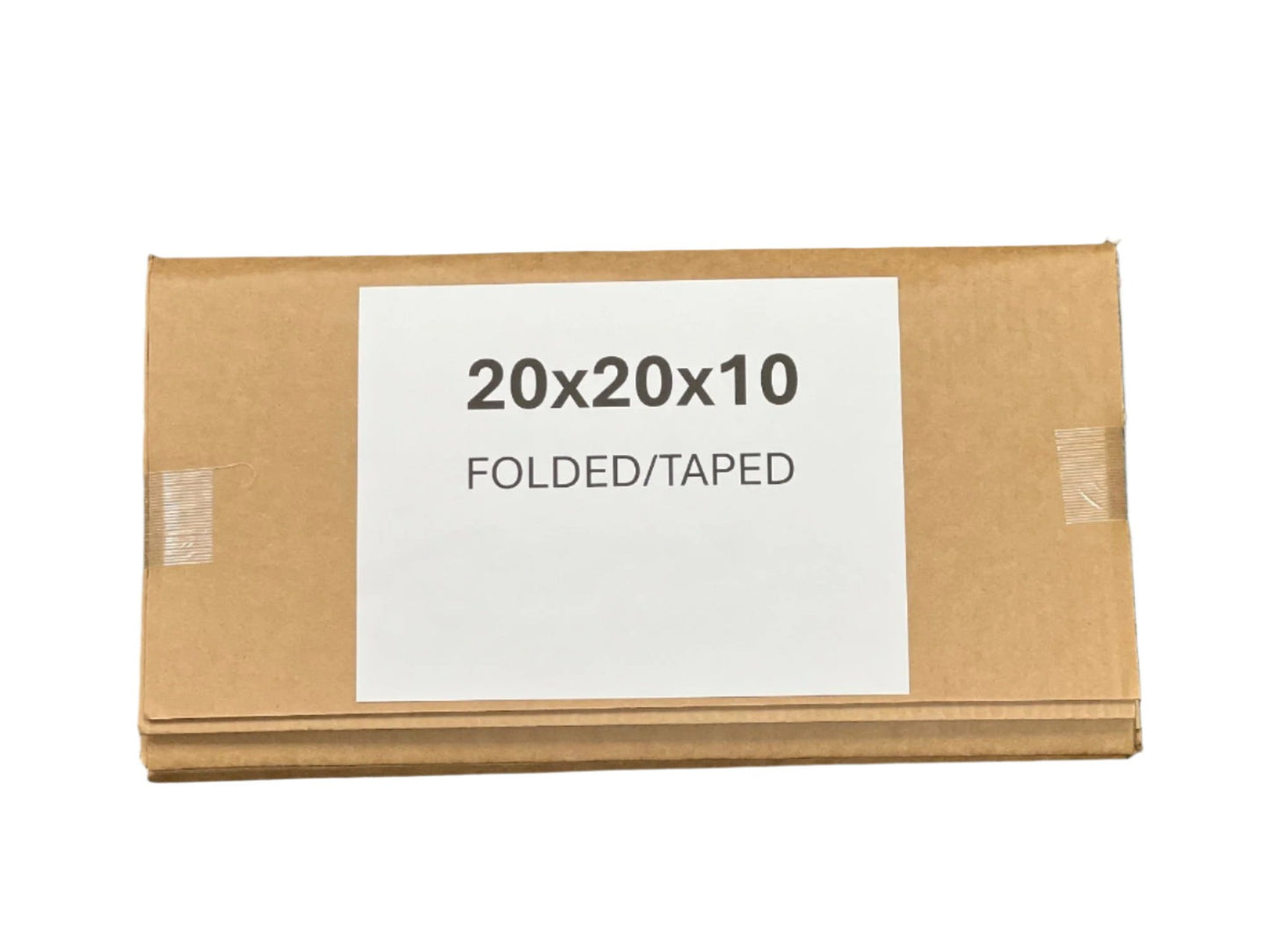 20x20x10 (200 lb strength) | SINGLE CARDBOARD BOX