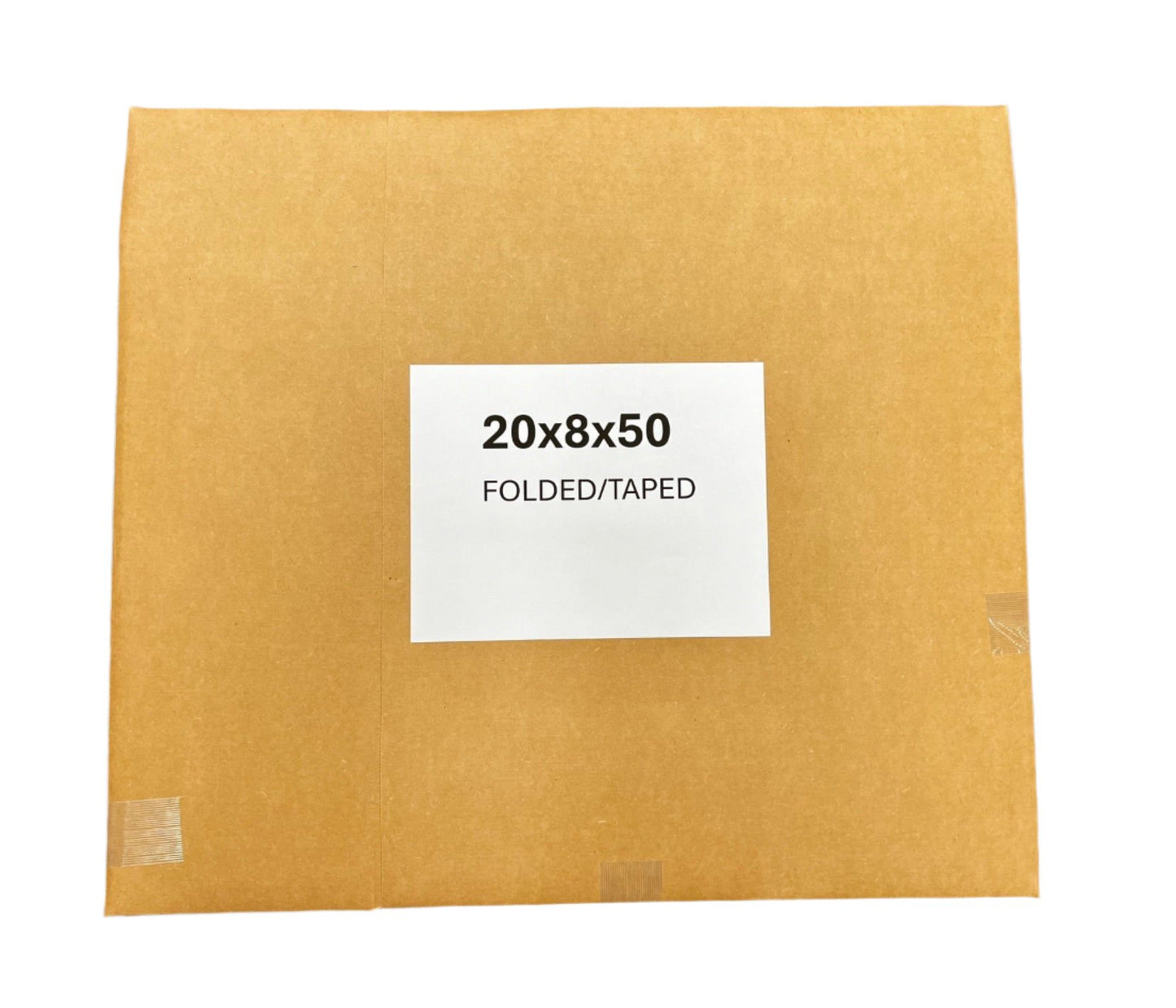 20x8x50 (275 lb strength) | SINGLE CARDBOARD BOX | SIDE LOADING | GUITAR BOX