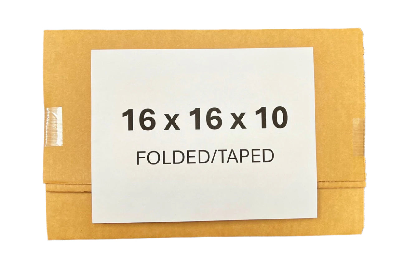 16x16x10 (200 lb strength) | SINGLE CARDBOARD BOX