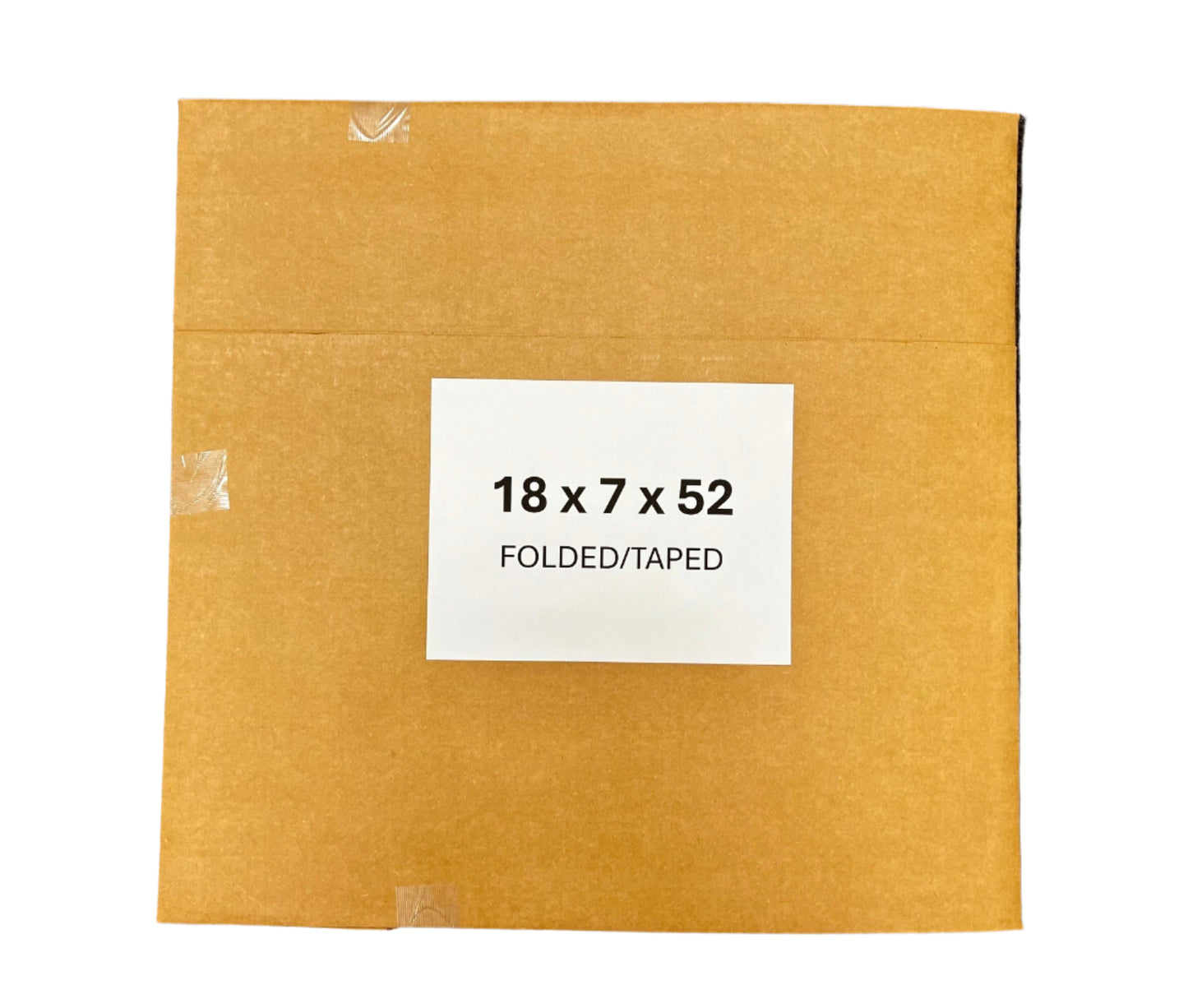 18x7x52 (275 lb strength) | SINGLE CARDBOARD BOX | SIDE LOADING | GUITAR BOX