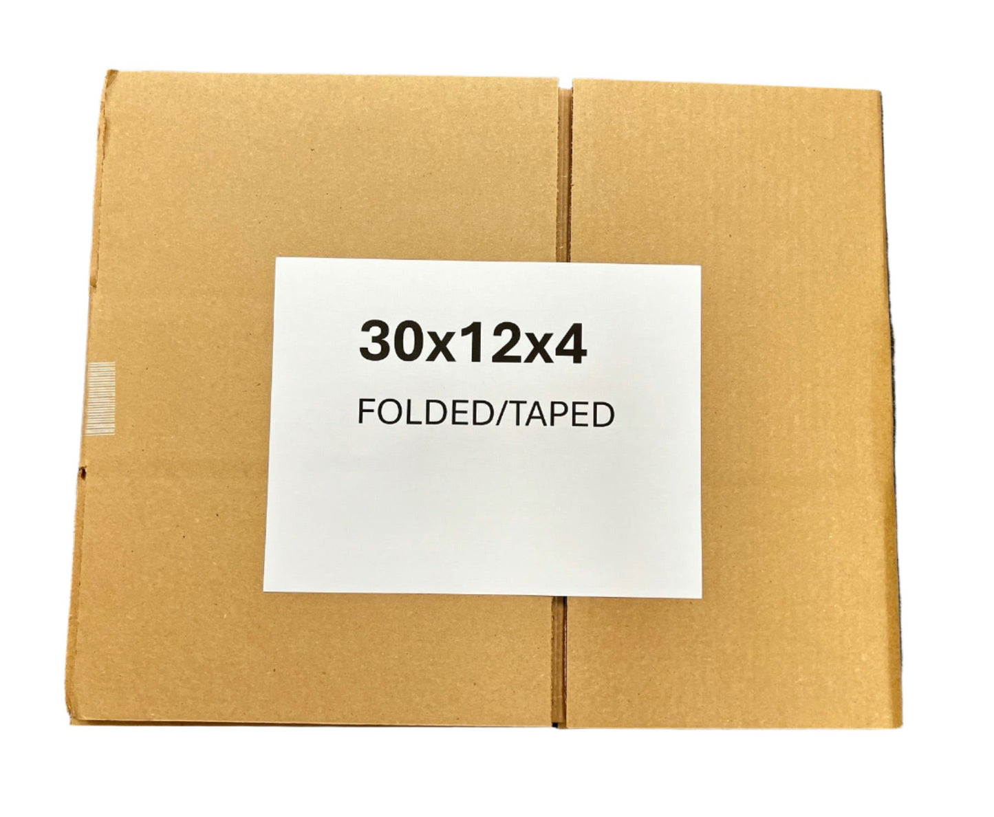 30x12x4 (200 lb strength) | SINGLE CARDBOARD BOX