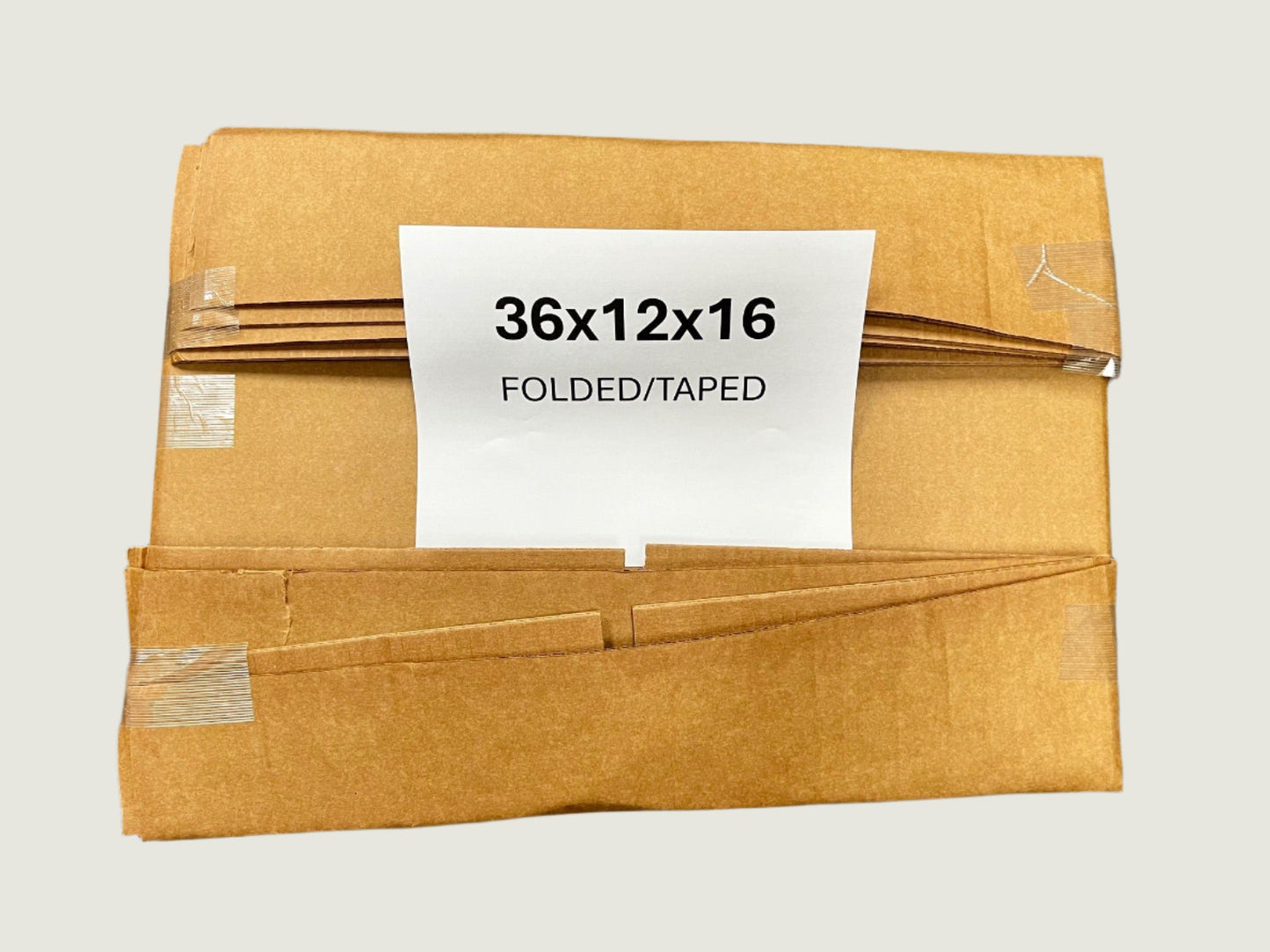 36x12x16 (200 lb strength) | SINGLE CARDBOARD BOX