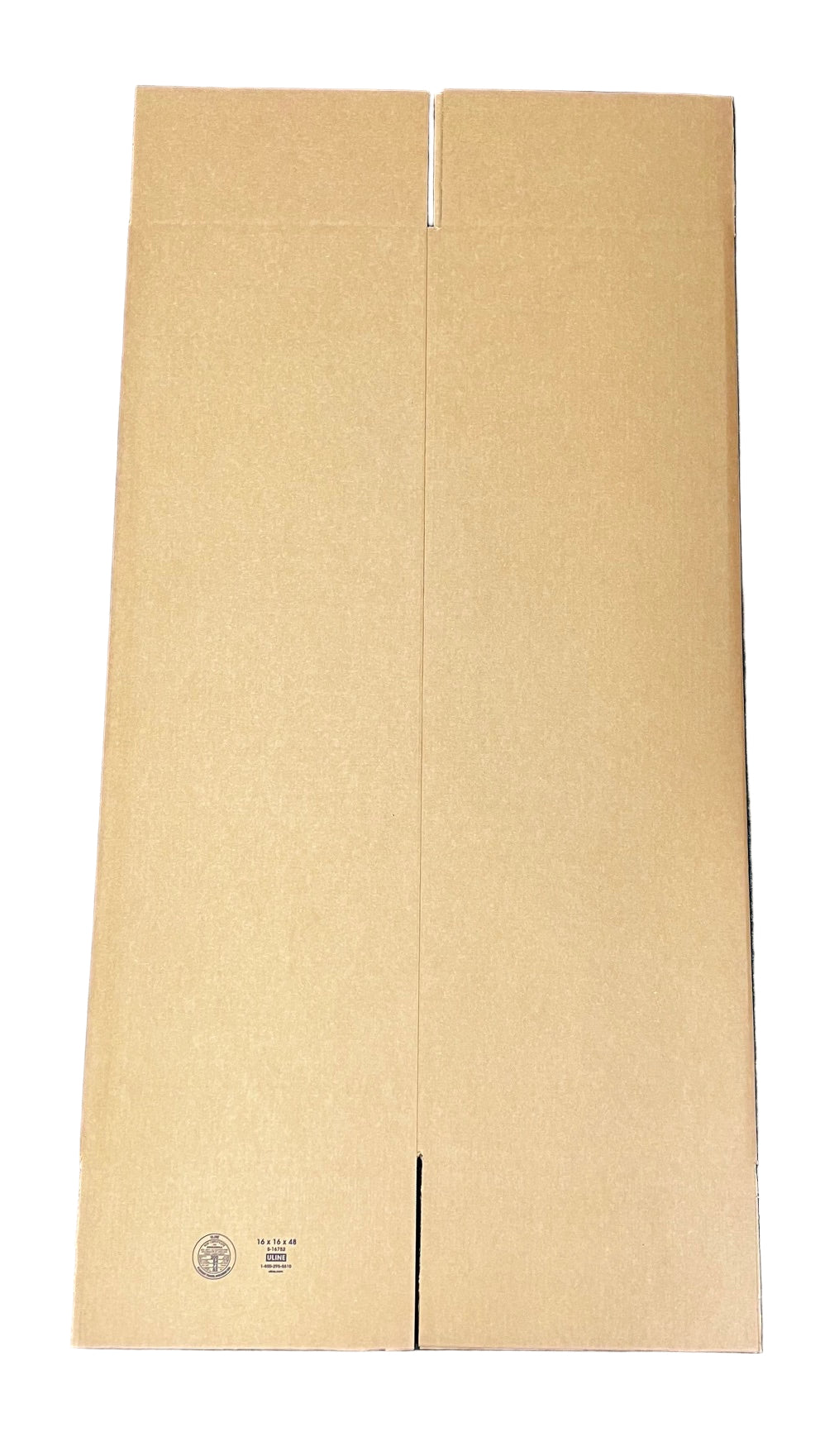 16x16x48 (200 lb strength) | SINGLE CARDBOARD BOX | TALL