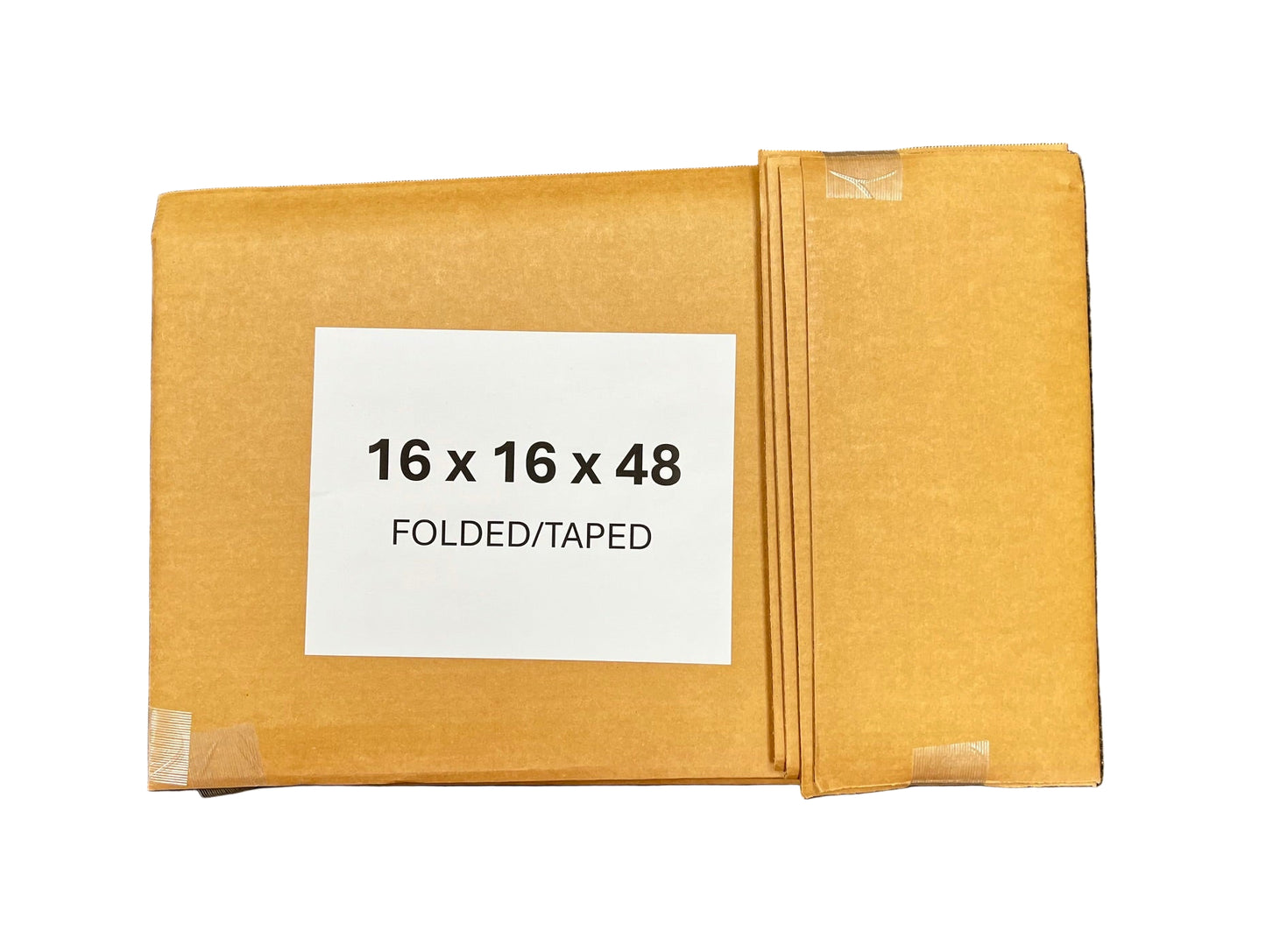 16x16x48 (200 lb strength) | SINGLE CARDBOARD BOX | TALL