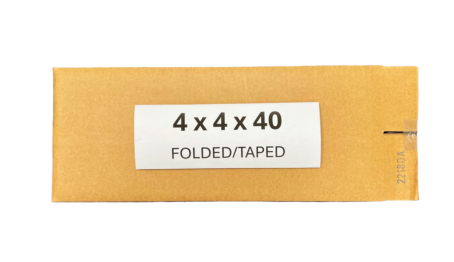 4x4x40 (200 lb strength) | SINGLE CARDBOARD BOX | TALL