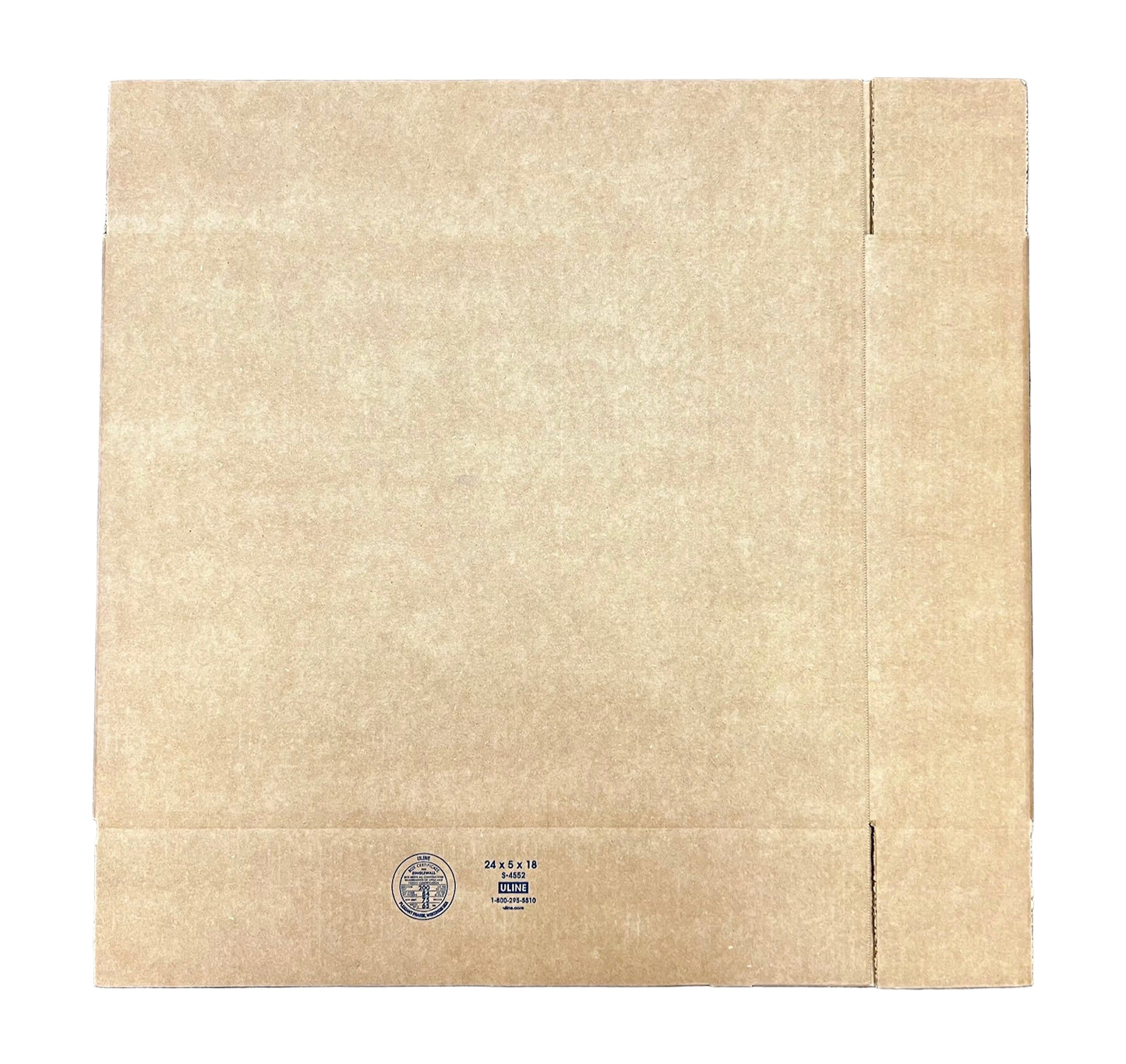 24x5x18 (200 lb strength) | SINGLE CARDBOARD BOX | SIDE LOADING