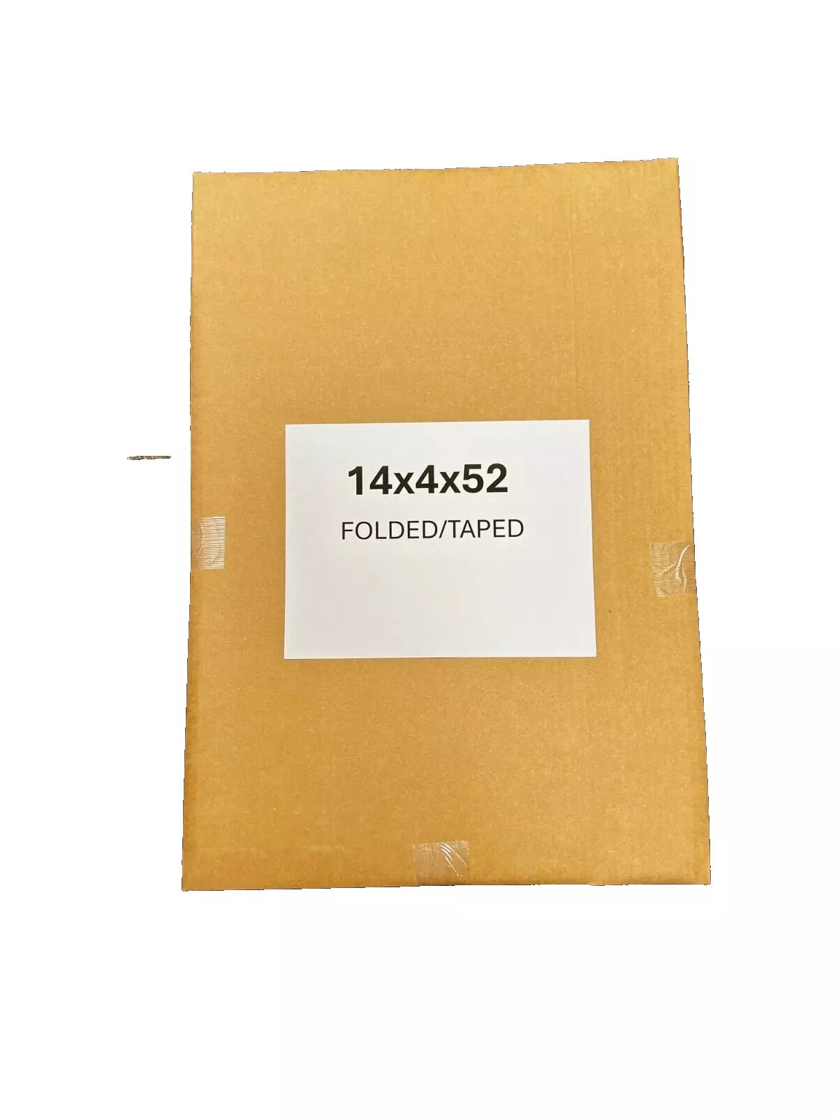 14x4x52 (200 lb strength) | SINGLE CARDBOARD BOX | SIDE LOADING