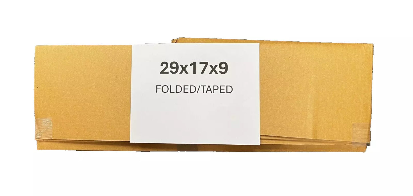 29x17x9 (200 lb strength) | SINGLE CARDBOARD BOX