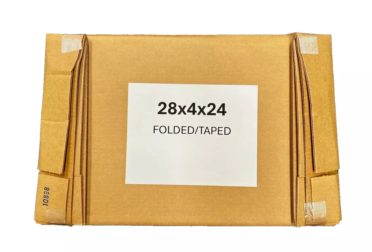 28x4x24 (200 lb strength) | SINGLE CARDBOARD BOX | SIDE LOADING