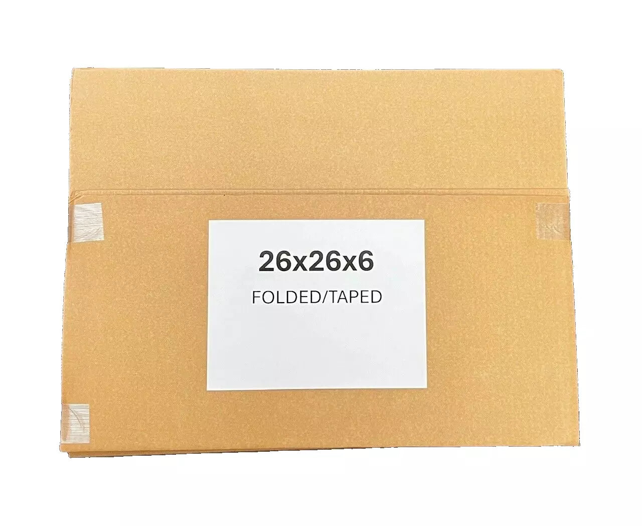 26x26x6 (200 lb strength) | SINGLE CARDBOARD BOX