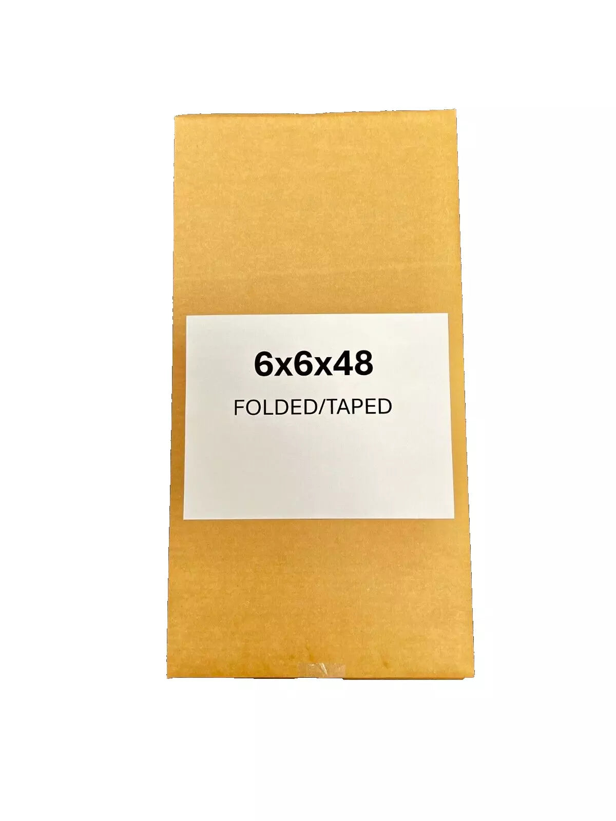 6x6x48 (200 lb strength) | SINGLE CARDBOARD BOX | TALL | GOLF CLUB BOX