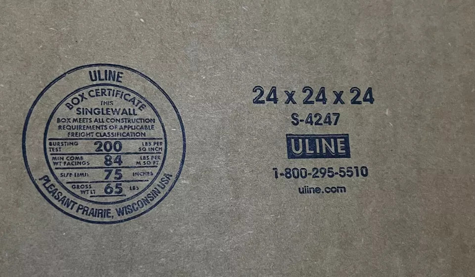 24x24x24 (200 lb strength) | 5 BOX BUNDLE