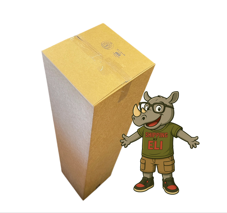 12x12x60 (200 lb strength) | SINGLE CARDBOARD BOX | TALL