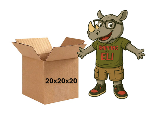 20x20x20 (200 lb strength) | SINGLE CARDBOARD BOX