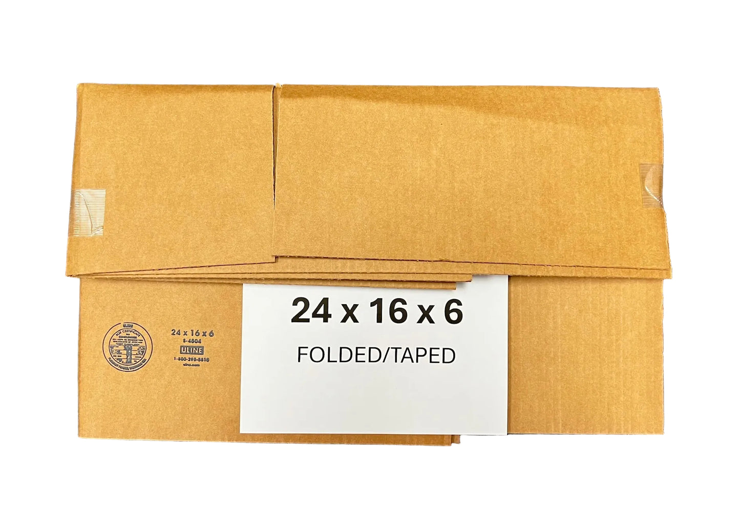24x16x6 (200 lb strength) | SINGLE CARDBOARD BOX