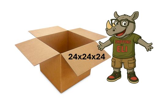 24x24x24 (200 lb strength) | SINGLE CARDBOARD BOX
