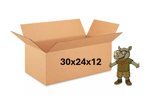 30x24x12 (200 lb strength) | SINGLE CARDBOARD BOX