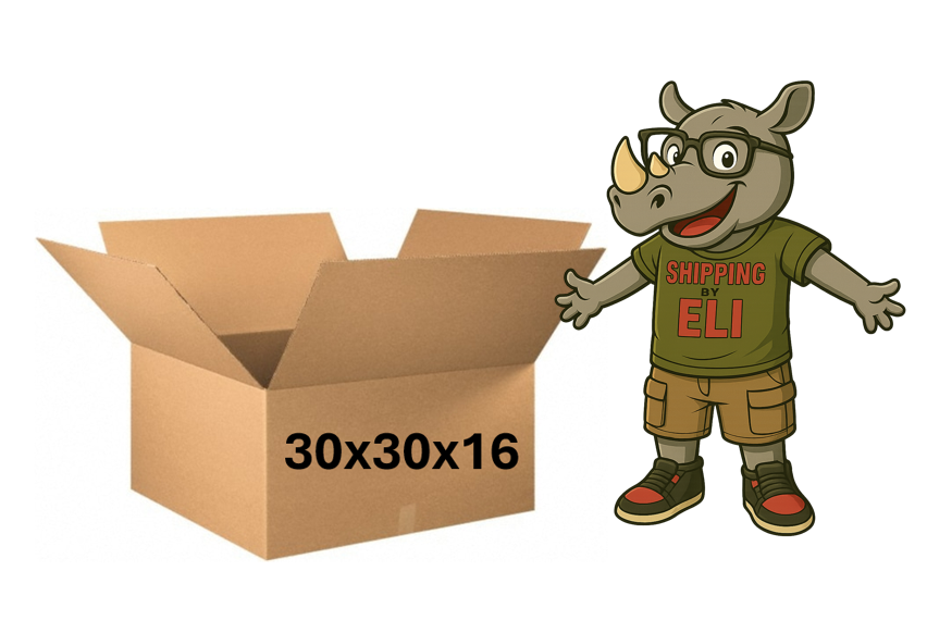 30x30x16 (200 lb strength) | SINGLE CARDBOARD BOX