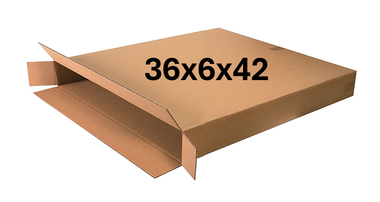 36x6x42 (275 lb strength) | SINGLE BOX | SIDE LOADING – SHIPPING by ELI
