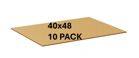 10 PACK | 40x48" CARDBOARD PADS | 32 ECT