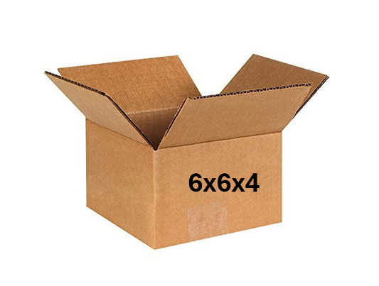 6x6x4 (32 ect) | 10 CARDBOARD BOX BUNDLE