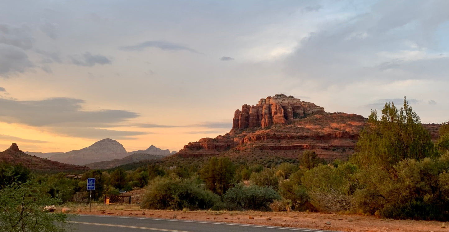 SEDONA SUNSET - 16x20  - CANVAS
