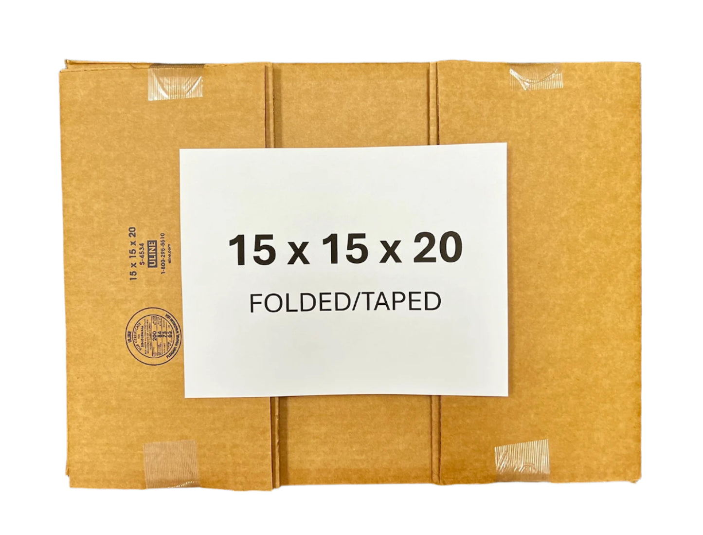 15x15x20 (200 lb) | SINGLE CARDBOARD BOX | TALL