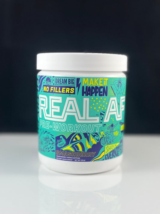 REAL AF Pre-Workout - Smashberry - $30.00