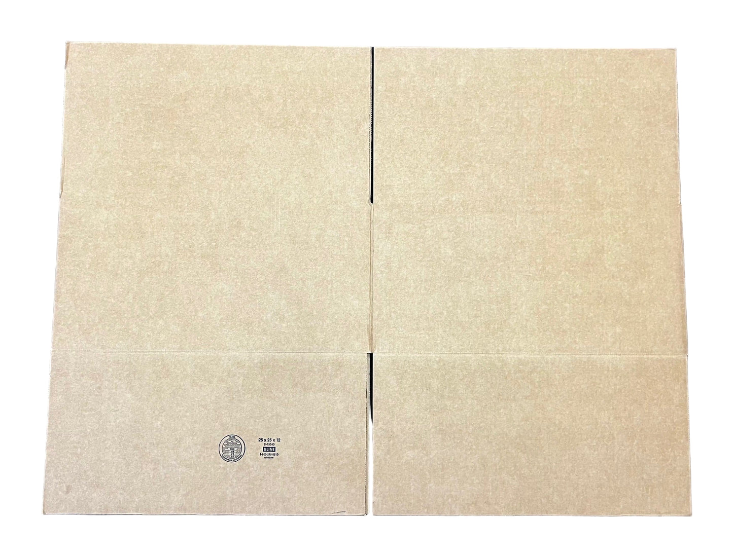 25x25x12 (200 lb strength) | SINGLE CARDBOARD BOX