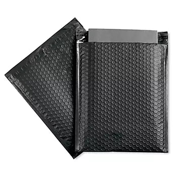 #2 | 8 1/2 x 12 | BLACK POLY BUBBLE MAILER | $1.29