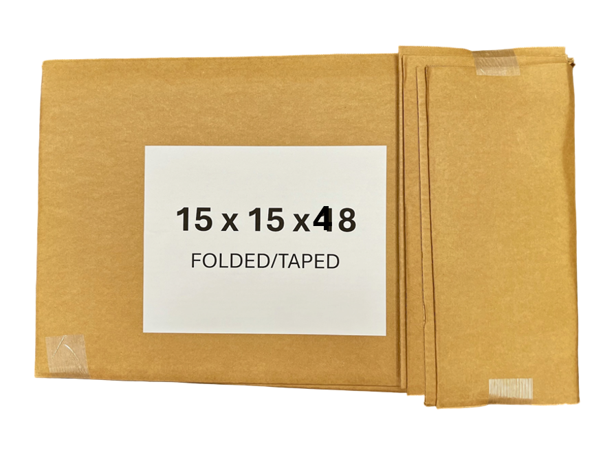 15x15x48 (200 lb strength) | SINGLE CARDBOARD BOX | TALL