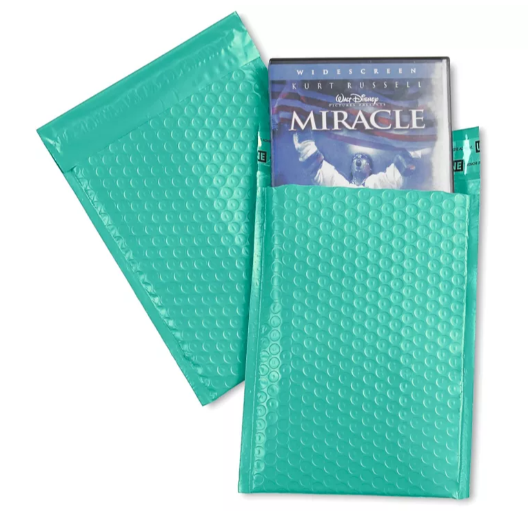 #0 | 6x10 | TEAL POLY BUBBLE MAILERS | 25 BUNDLE | $14.00